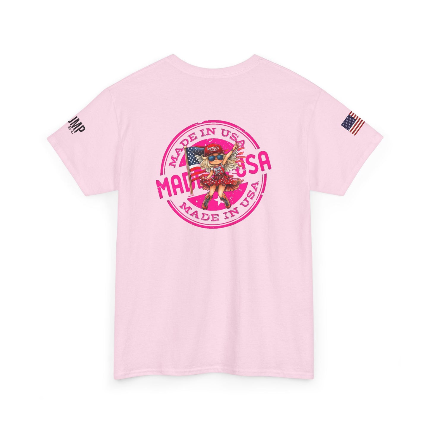 Patriotic FAFO trump print Unisex Heavy Cotton Tee