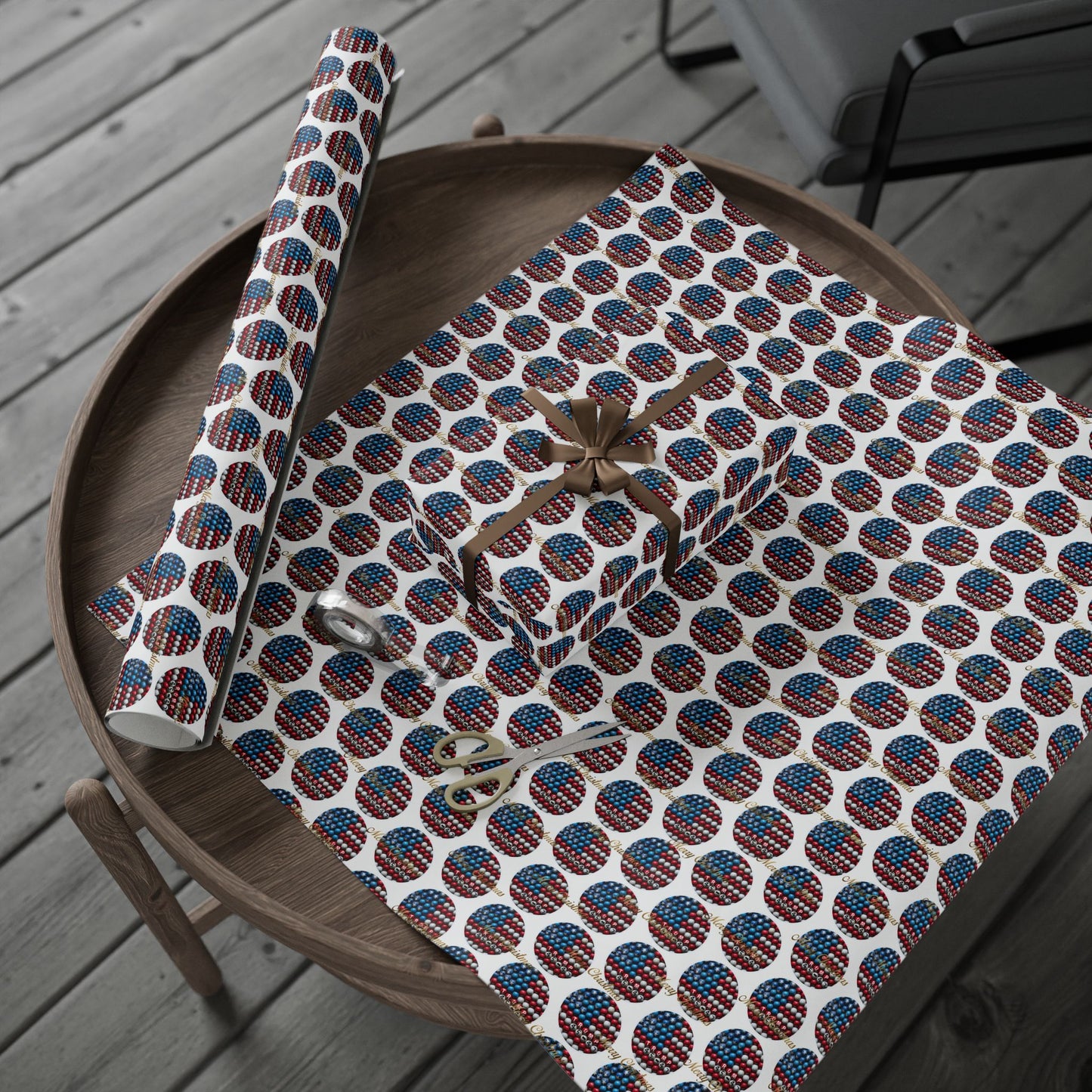 Trump/golf Christmas Wrapping Papers