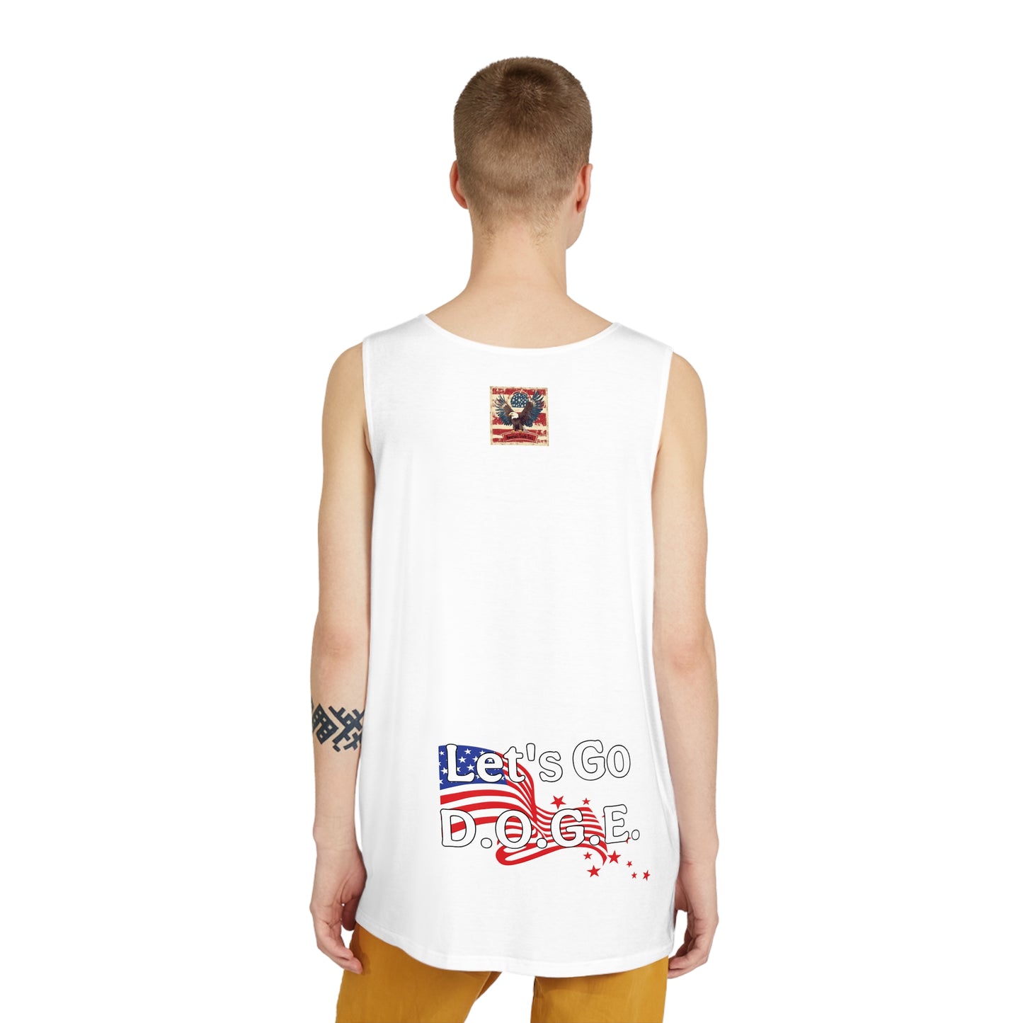 Meltdowns Incoming, Patriotic tank tops and a Men's Tank (AOP)