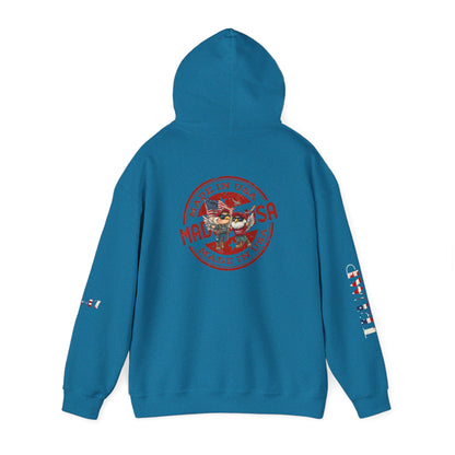 Maga American patriot print, Unisex Heavy Blend™ Hooded Sweatshirt