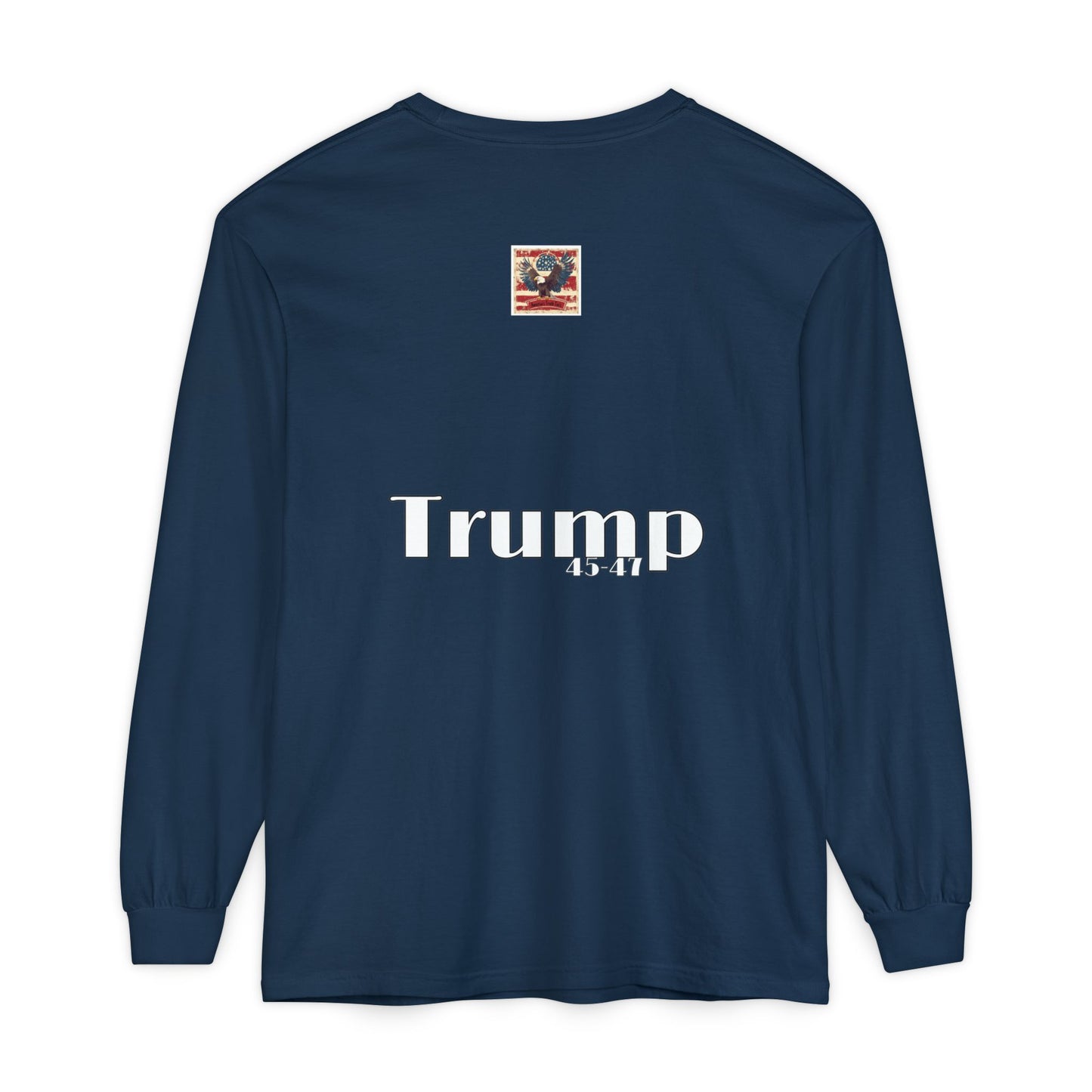 Political cartoon, Unisex Garment-dyed Long Sleeve T-Shirt