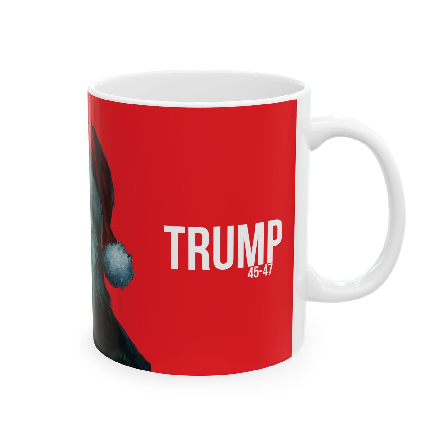 Eagle/Trump Christmas Ceramic Mug, (11oz, 15oz)