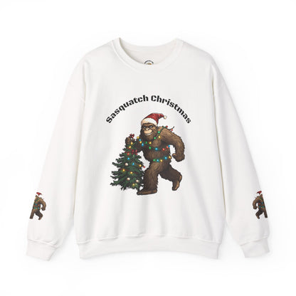 Sasquatch Christmas Crewneck Sweatshirt