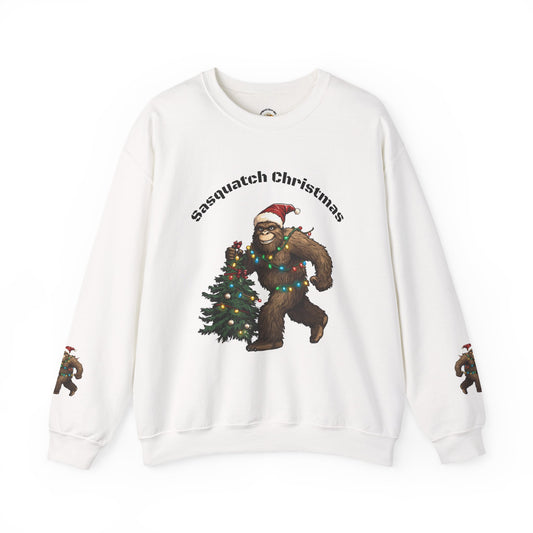 Sasquatch Christmas Crewneck Sweatshirt