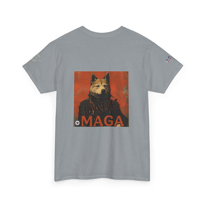 Humorous graveyard scene with screaming lady taking your Social Security away print Unisex Heavy Cotton Tee