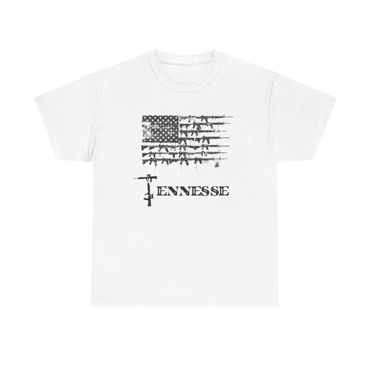 American Bred Tennessee Tee, Unisex Cotton T-Shirt, Gift for Proud Tennesseans, Independence Day Top, Casual Everyday Wear