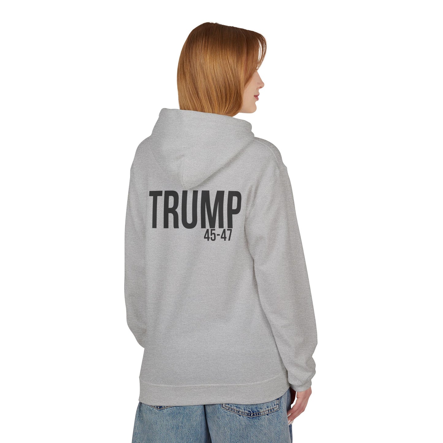 Fafo trump print, Unisex Midweight Softstyle Fleece Hoodie