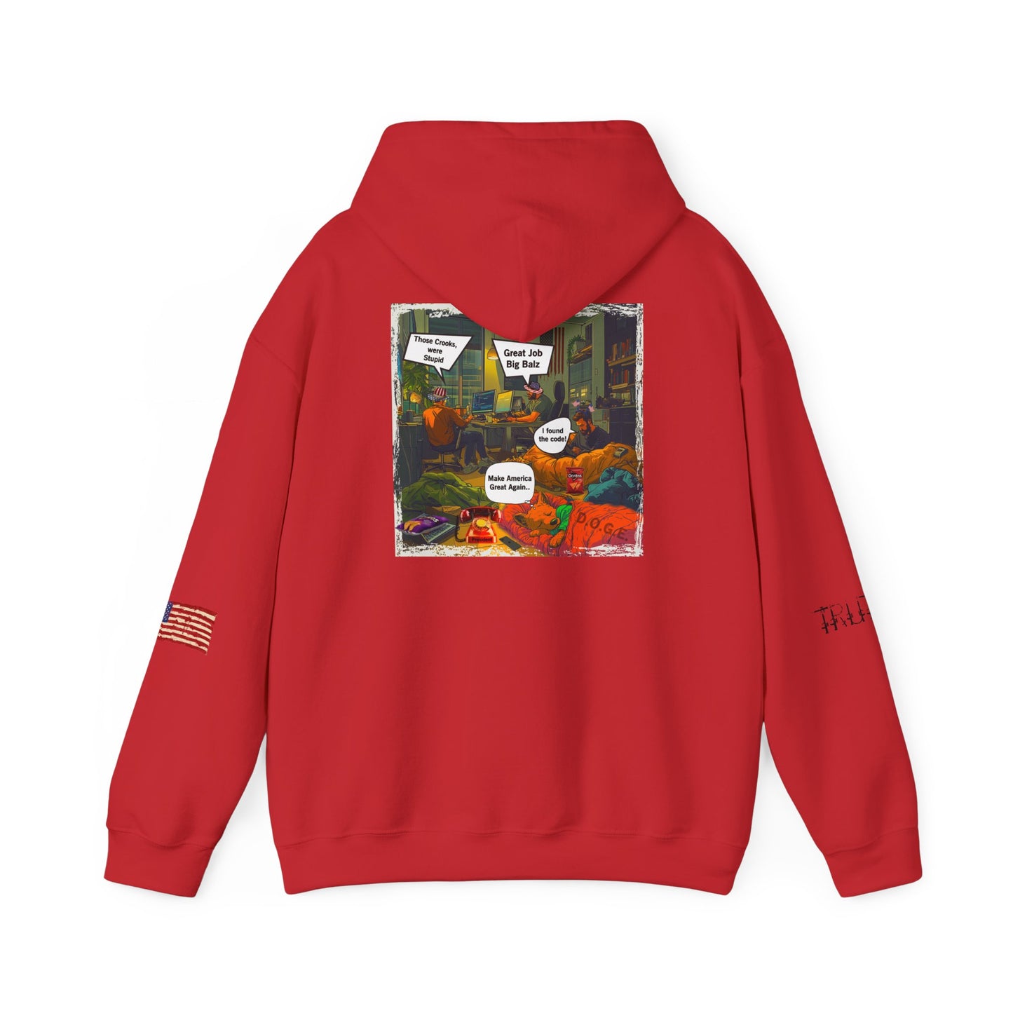 D.o.g.e  Print Hoodie Sweatshirt