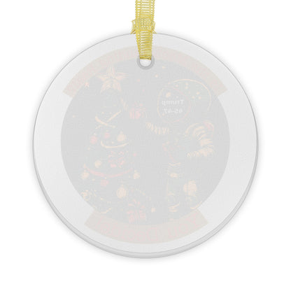 Real or not? Trump Glass Ornaments