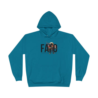 FAFO Trump print, Unisex EcoSmart® Pullover Hoodie Sweatshirt