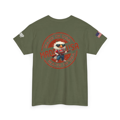 Lock loaded and patriotic, Unisex Heavy Cotton Tee