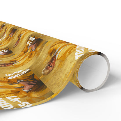Trump gold Wrapping Papers