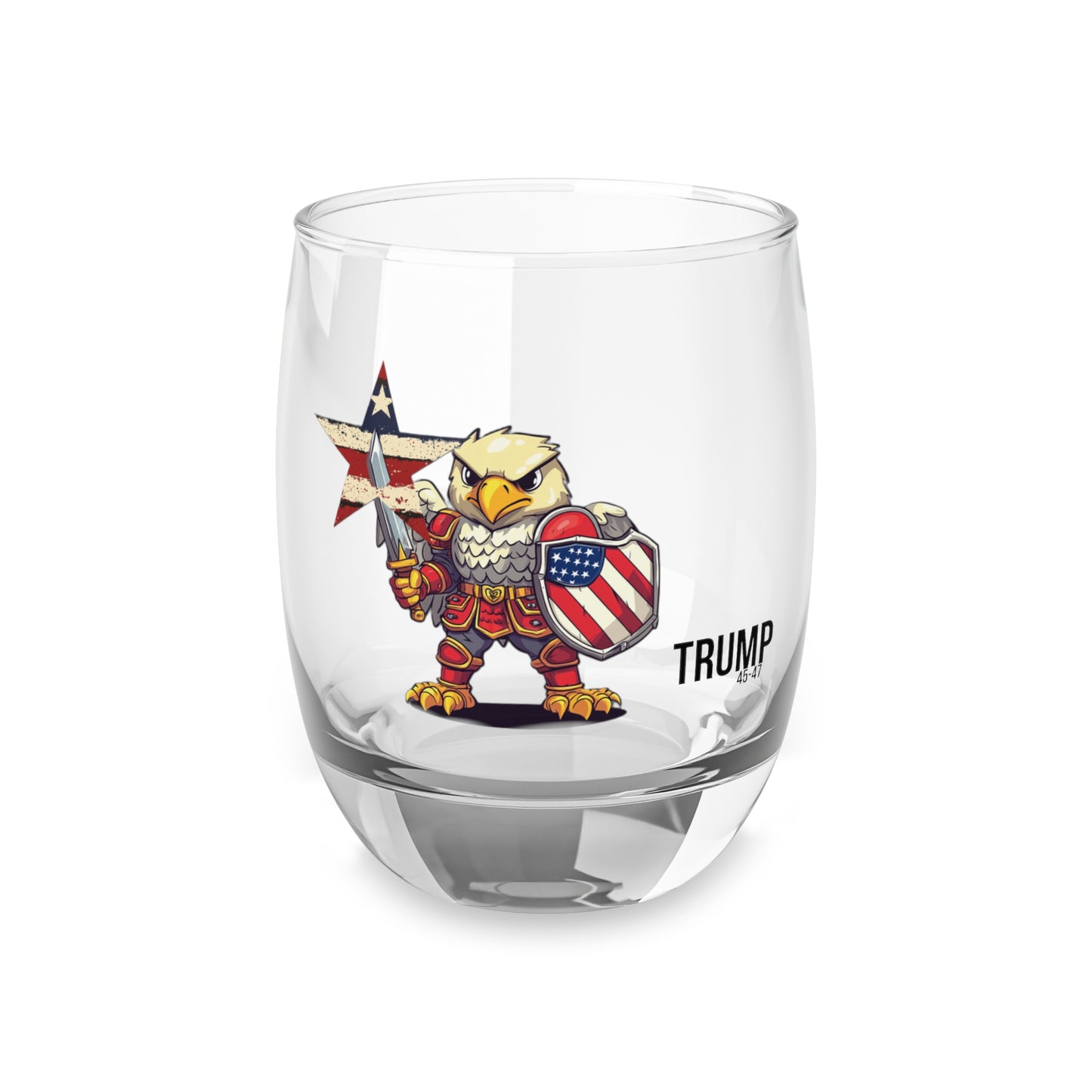 Trump 45-47 Whiskey Glass