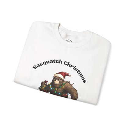 Sasquatch Christmas Crewneck Sweatshirt