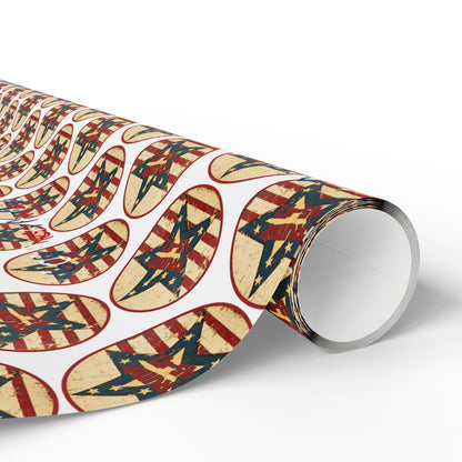Trump/ god bless America Wrapping Papers