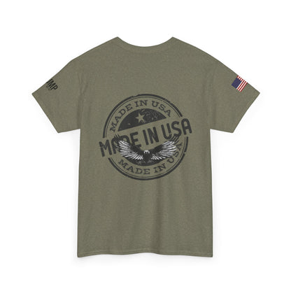 No guns no freedom trump print, Unisex Heavy Cotton Tee