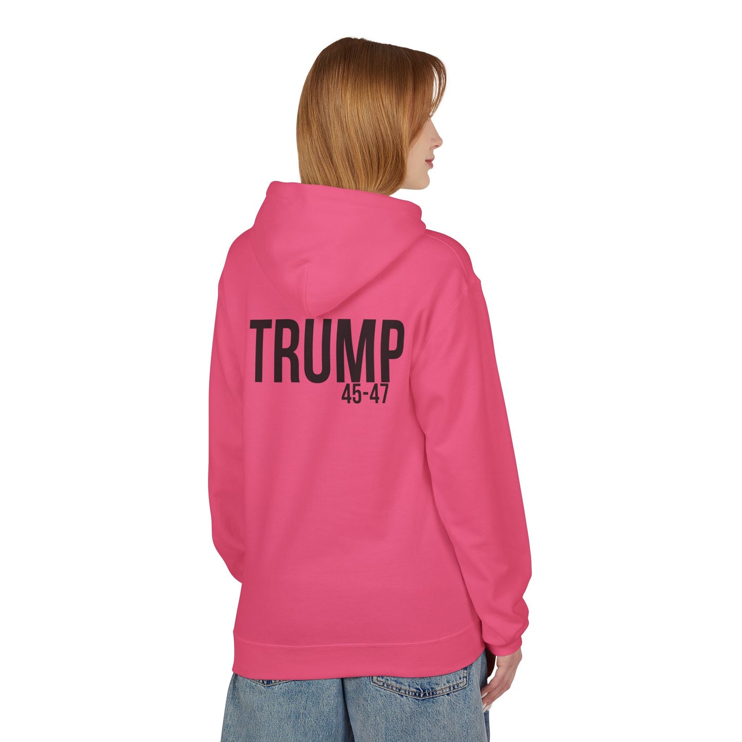 Fafo trump print, Unisex Midweight Softstyle Fleece Hoodie