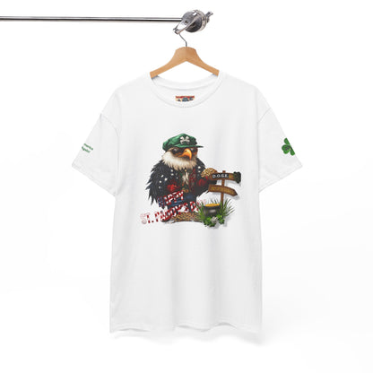 Happy St. Paddy’s Day with a twist of American Pride, make America greater again, Unisex Heavy Cotton Tee