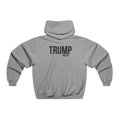 Liberty’s loud mouth, trump print, Men's NUBLEND® Hooded Sweatshirt