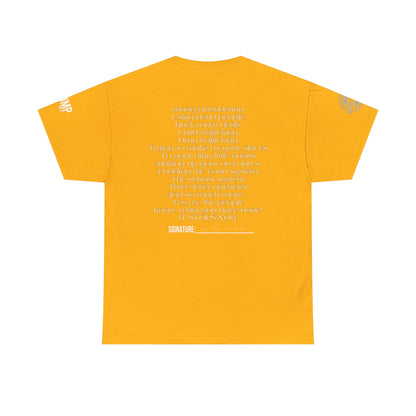 Patriotic, we know what you did print, Unisex Heavy Cotton Tee