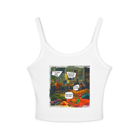 D.o.g.e. Theme Women's Spaghetti Strap Tank Top