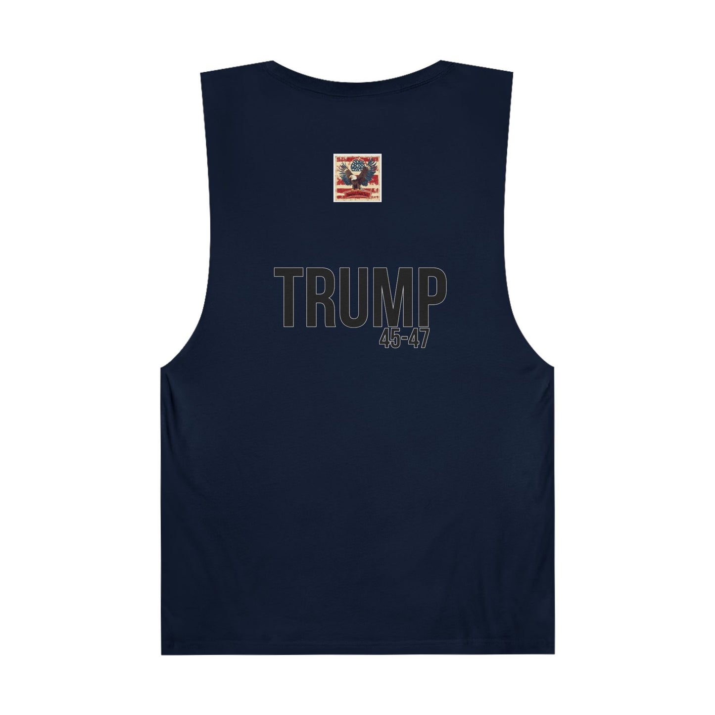 Cartoon patriotic don’t blame me print ,Unisex Barnard Tank