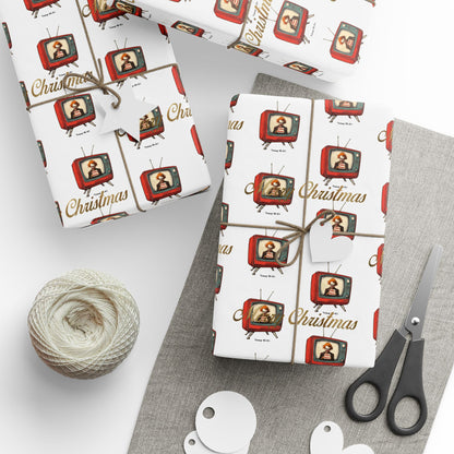 Trump/ fake news funny Wrapping Papers