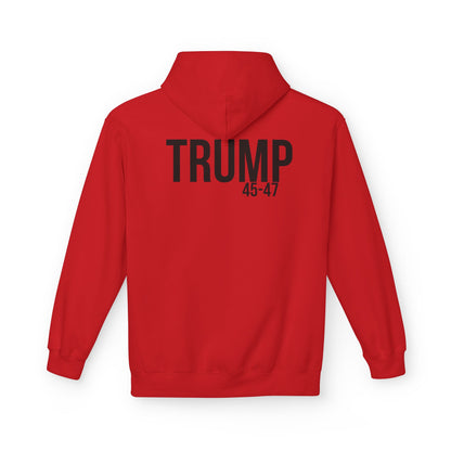 Make playgrounds safe again, trump print, Unisex Midweight Softstyle Fleece Hoodie