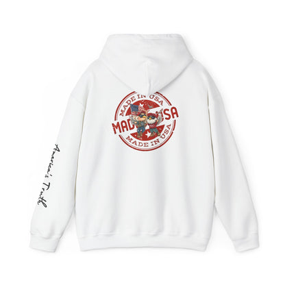 Trump Print,Unisex Heavy Blend™ Hooded Sweatshirt