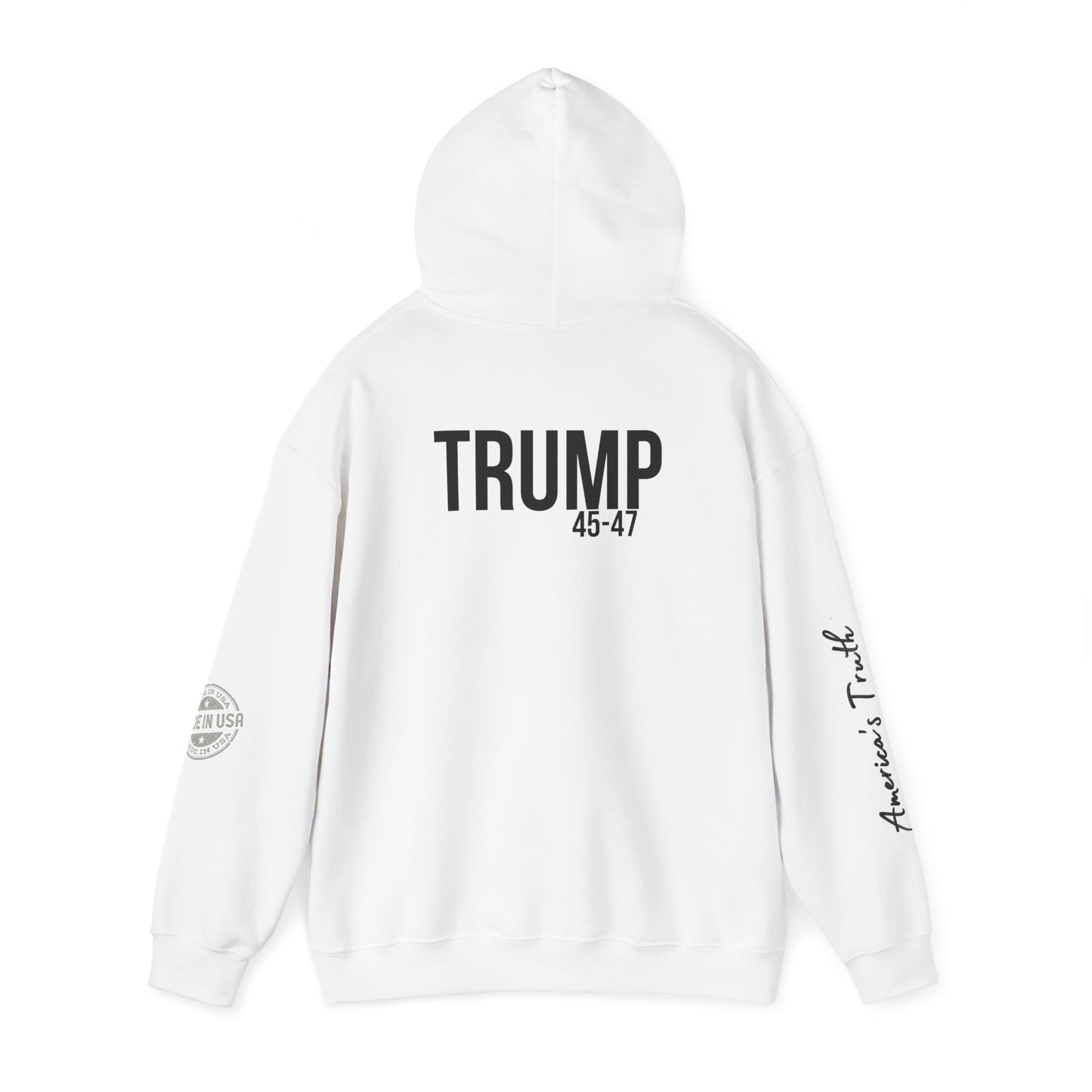 Unisex Heavy Blend™ Hooded Sweatshirt - 'Everything Matters' & 'TRUMP 45-47' Design