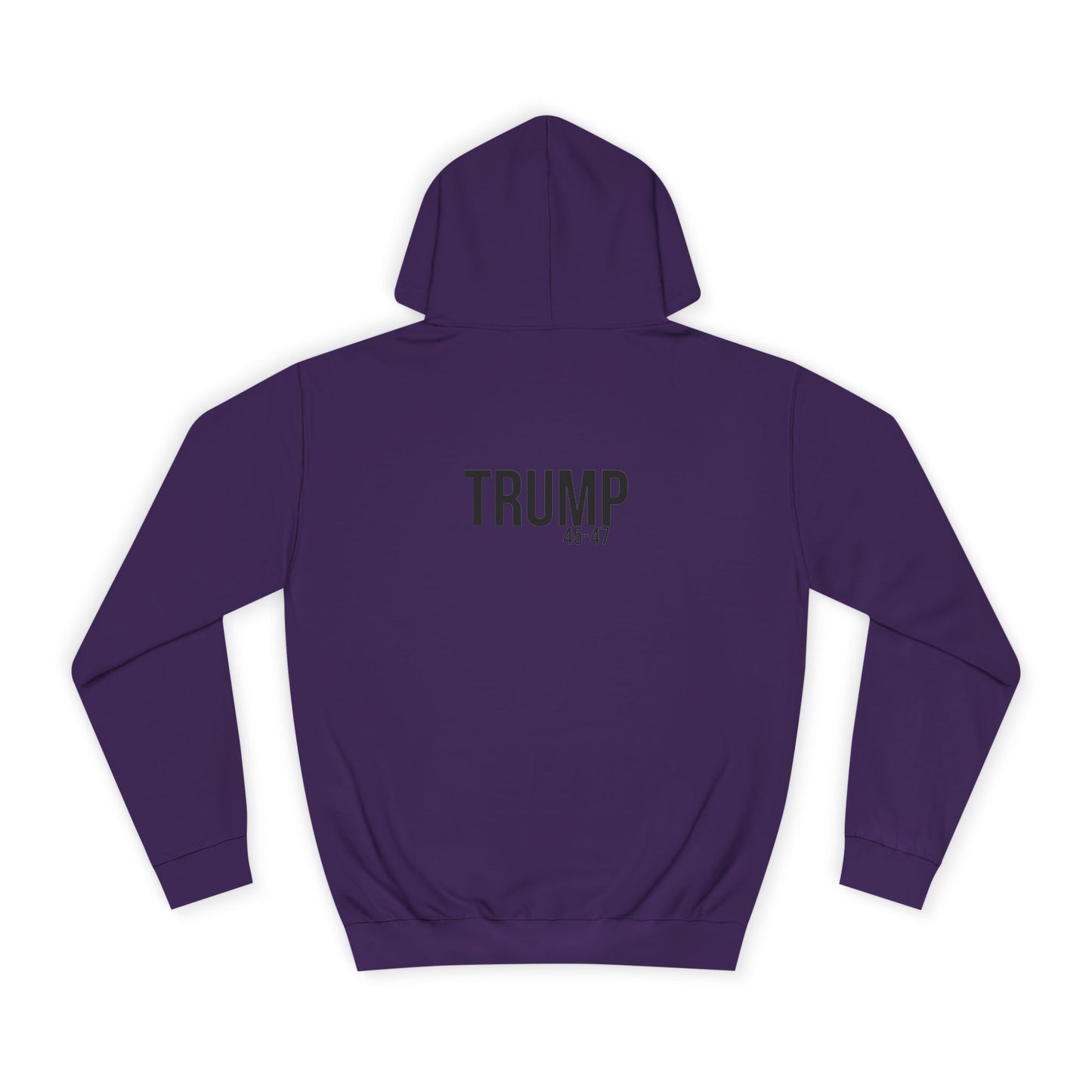 DOGE trump print cartoon, Unisex College Hoodie