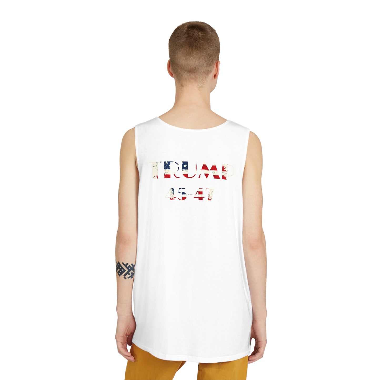 Maga usa American patriot print, Men's Tank (AOP)
