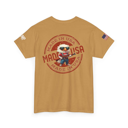 Lock loaded and patriotic, Unisex Heavy Cotton Tee