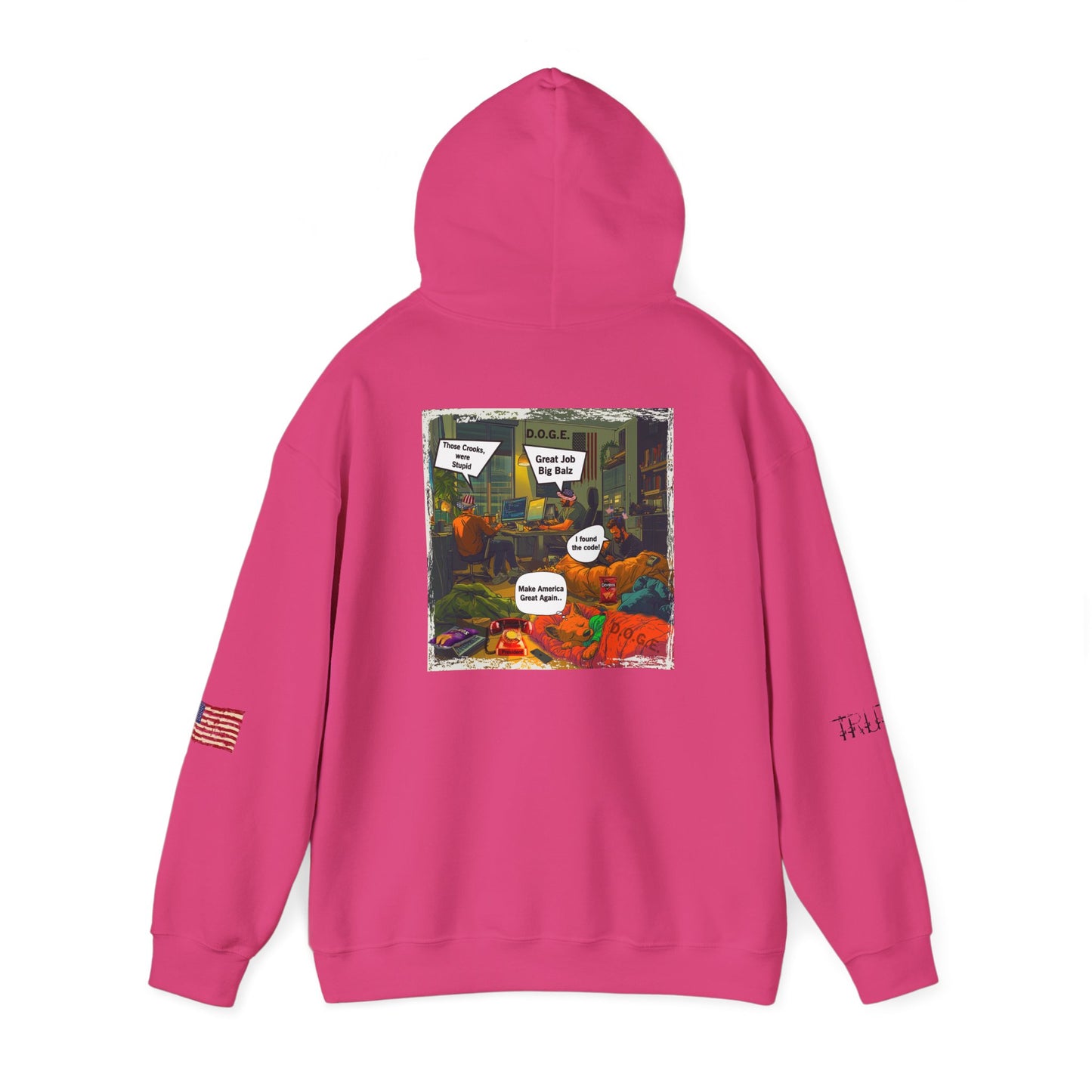D.o.g.e  Print Hoodie Sweatshirt