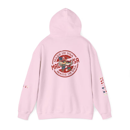 Maga American patriot print, Unisex Heavy Blend™ Hooded Sweatshirt