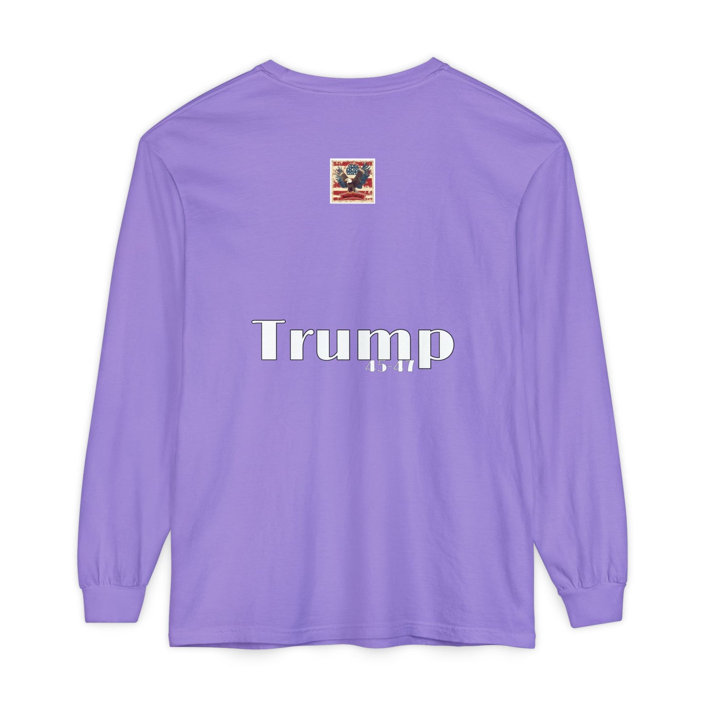 Political cartoon, Unisex Garment-dyed Long Sleeve T-Shirt