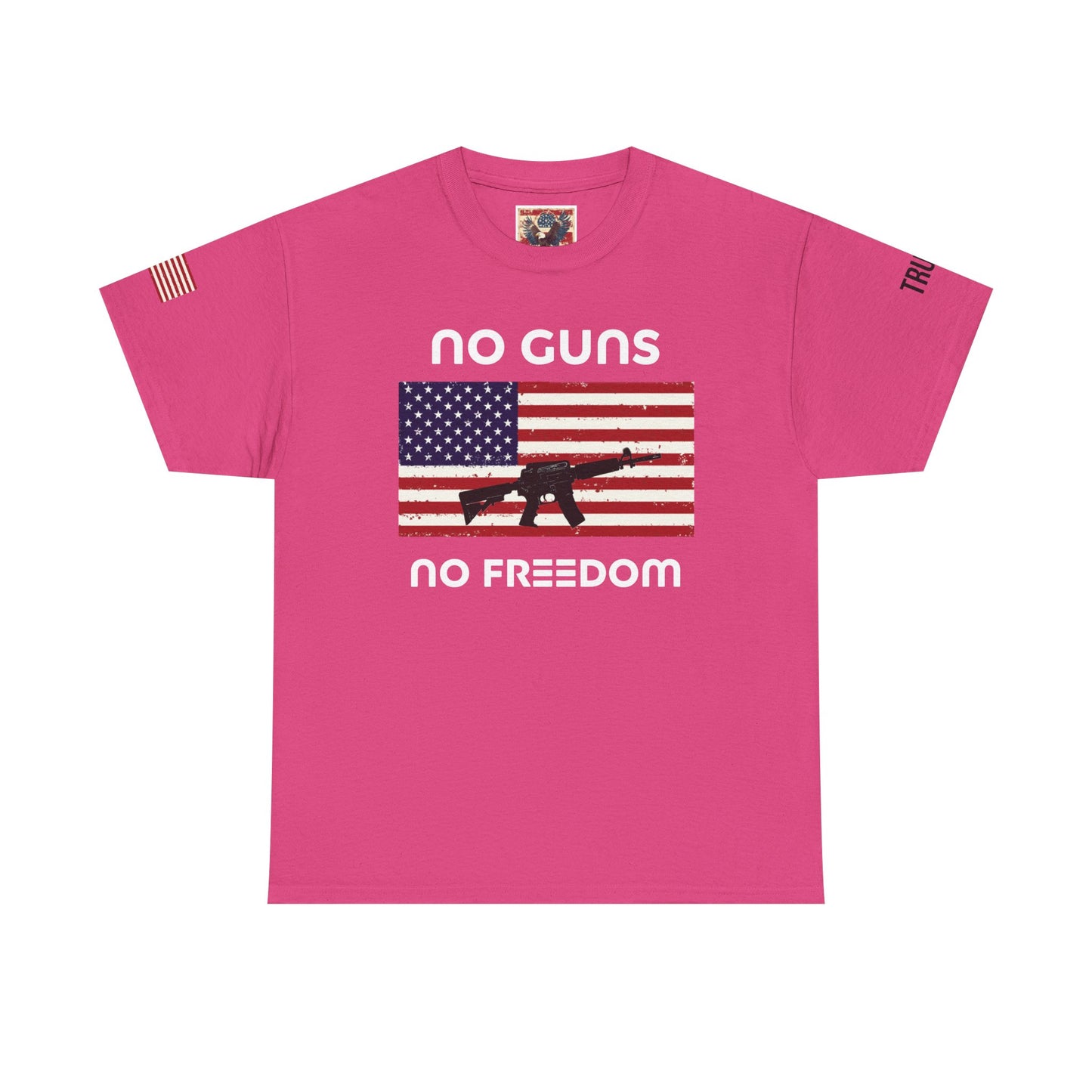 No guns no freedom trump print, Unisex Heavy Cotton Tee