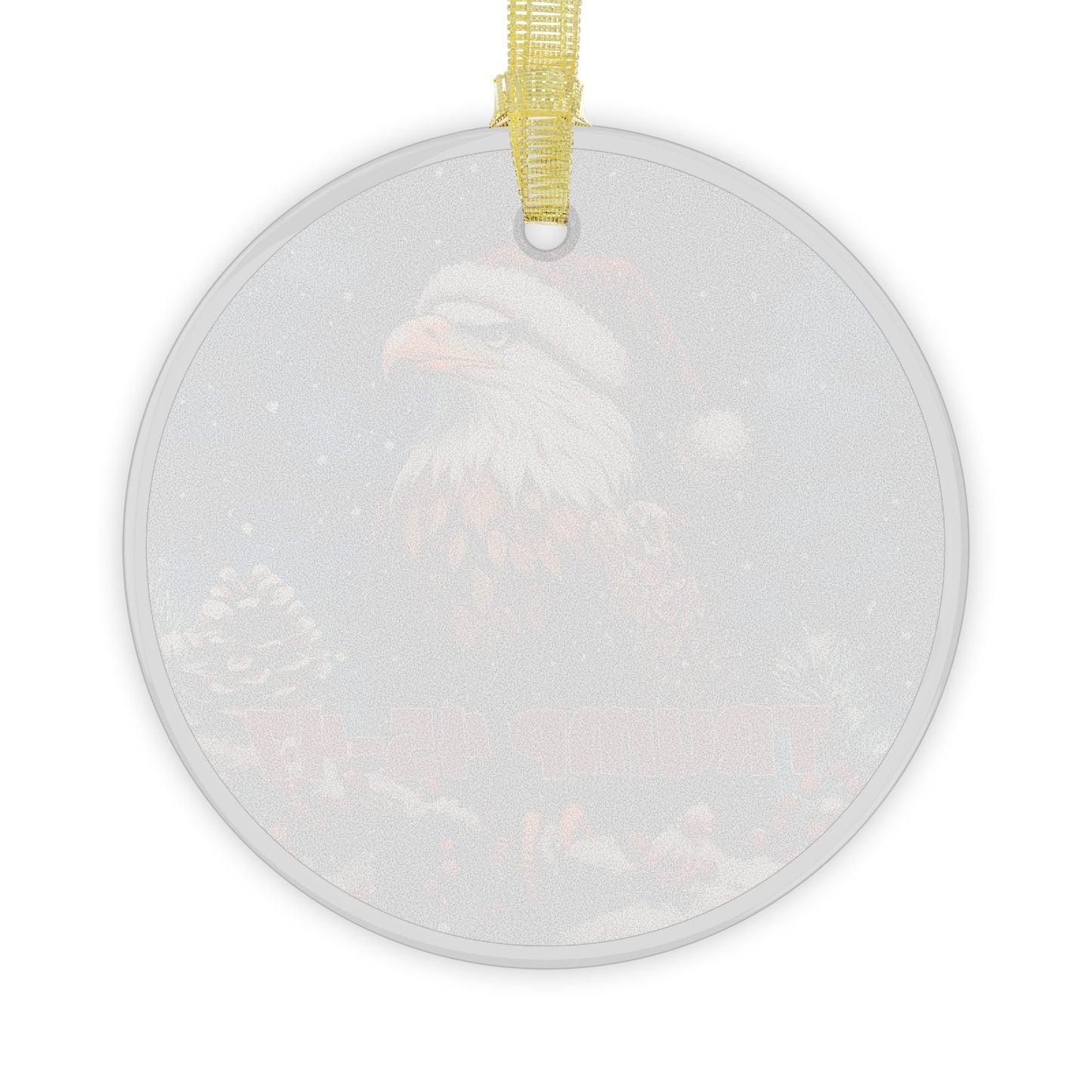 Trump 45-47 Glass Ornaments