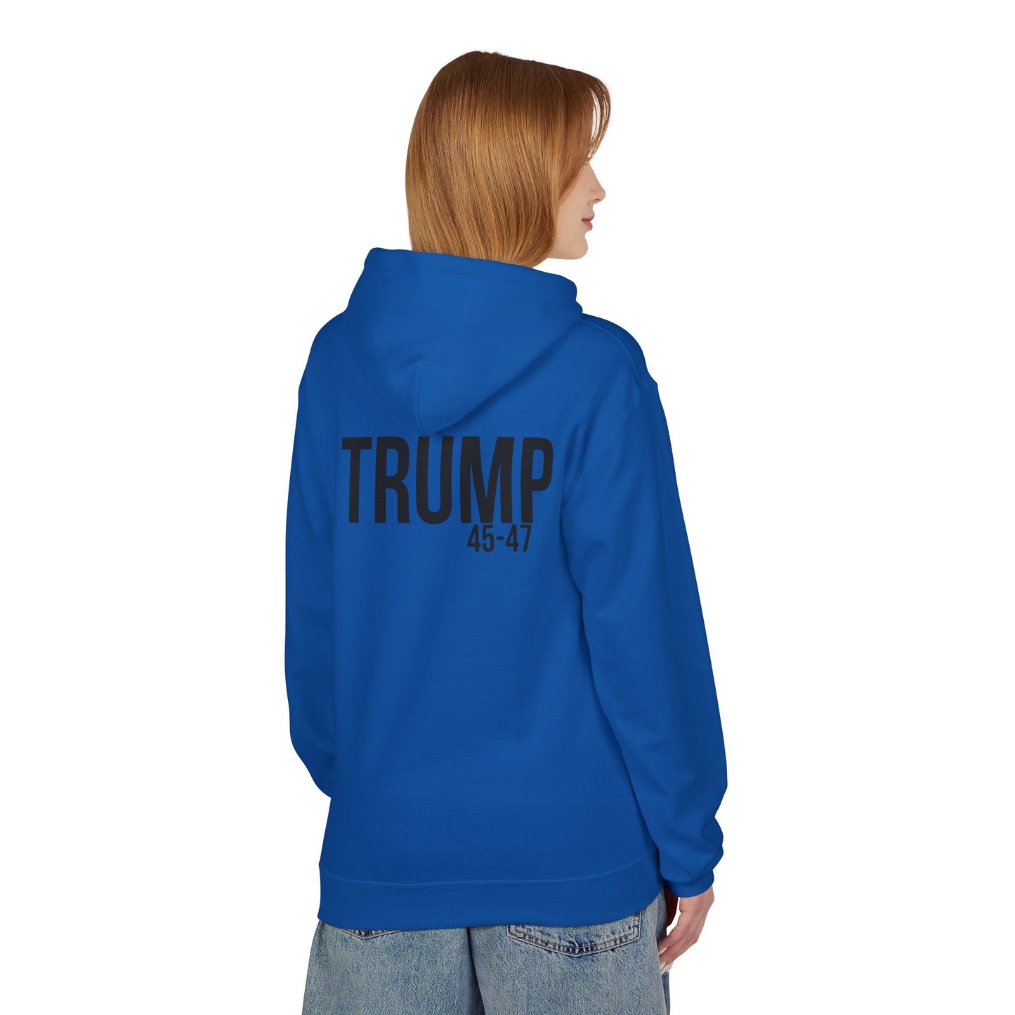 Fafo trump print, Unisex Midweight Softstyle Fleece Hoodie