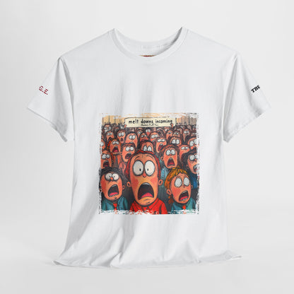 Meltdown incoming, patriots t-shirt, Unisex Heavy Cotton Tee