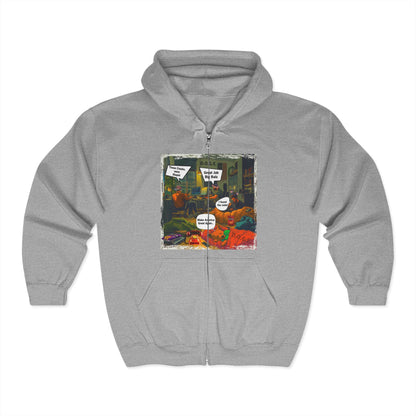 D.o.g.e. Cartoon Print Hoodie