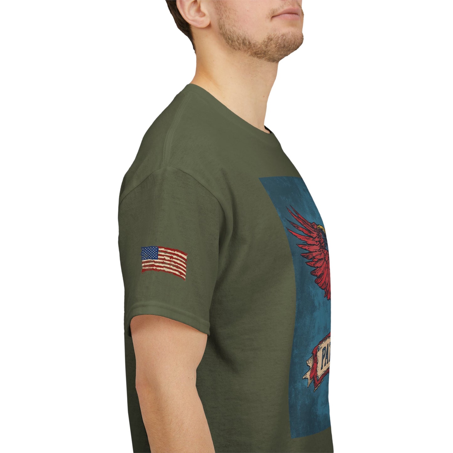 Patriot Warriors, print , Unisex Heavy Cotton Tee