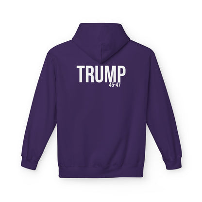 Fafo trump print, Unisex Midweight Softstyle Fleece Hoodie