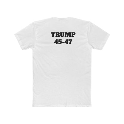 Trump, usa Patriotic Vintage Car Tee - USA & Trump 45-47