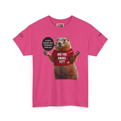 Patriotic cartoon, Don’t blame me printUnisex Heavy Cotton Tee