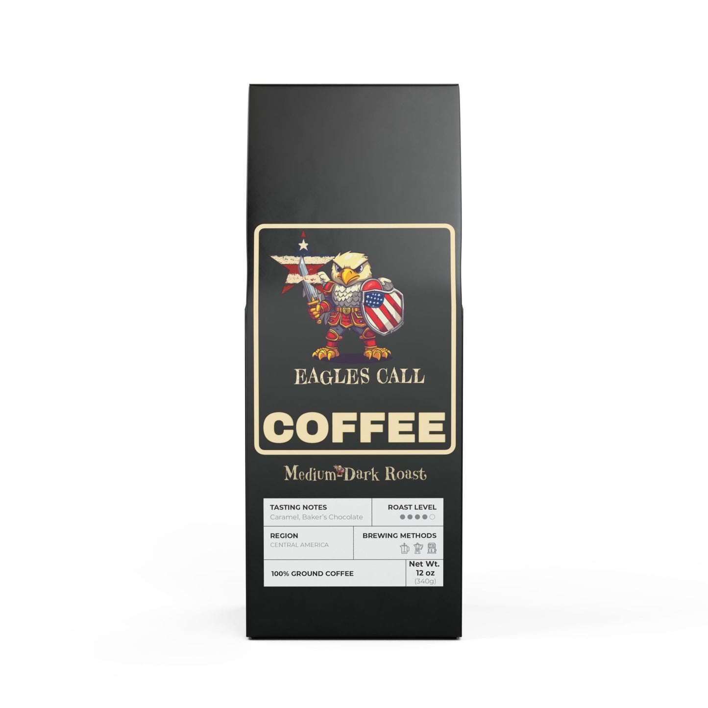 Eagles Call Coffee Blend (Medium-Dark Roast)