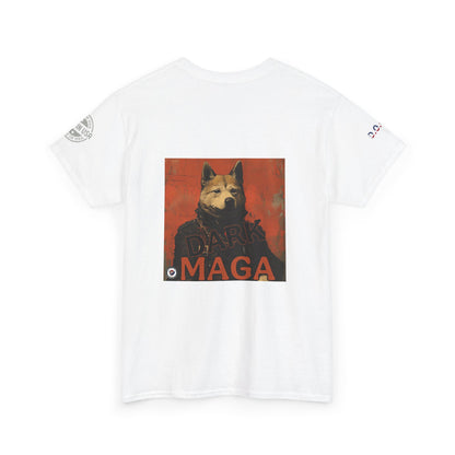 Humorous graveyard scene with screaming lady taking your Social Security away print Unisex Heavy Cotton Tee