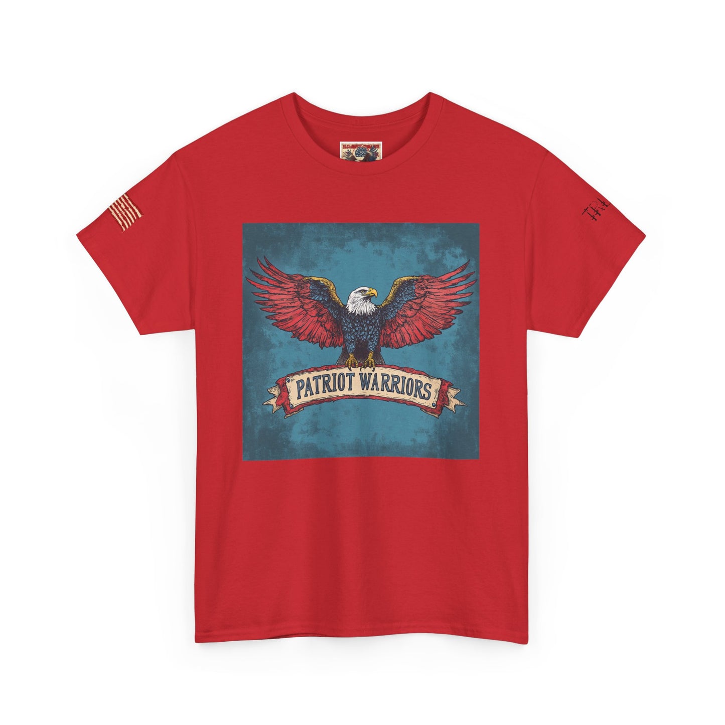 Patriot Warriors, print , Unisex Heavy Cotton Tee