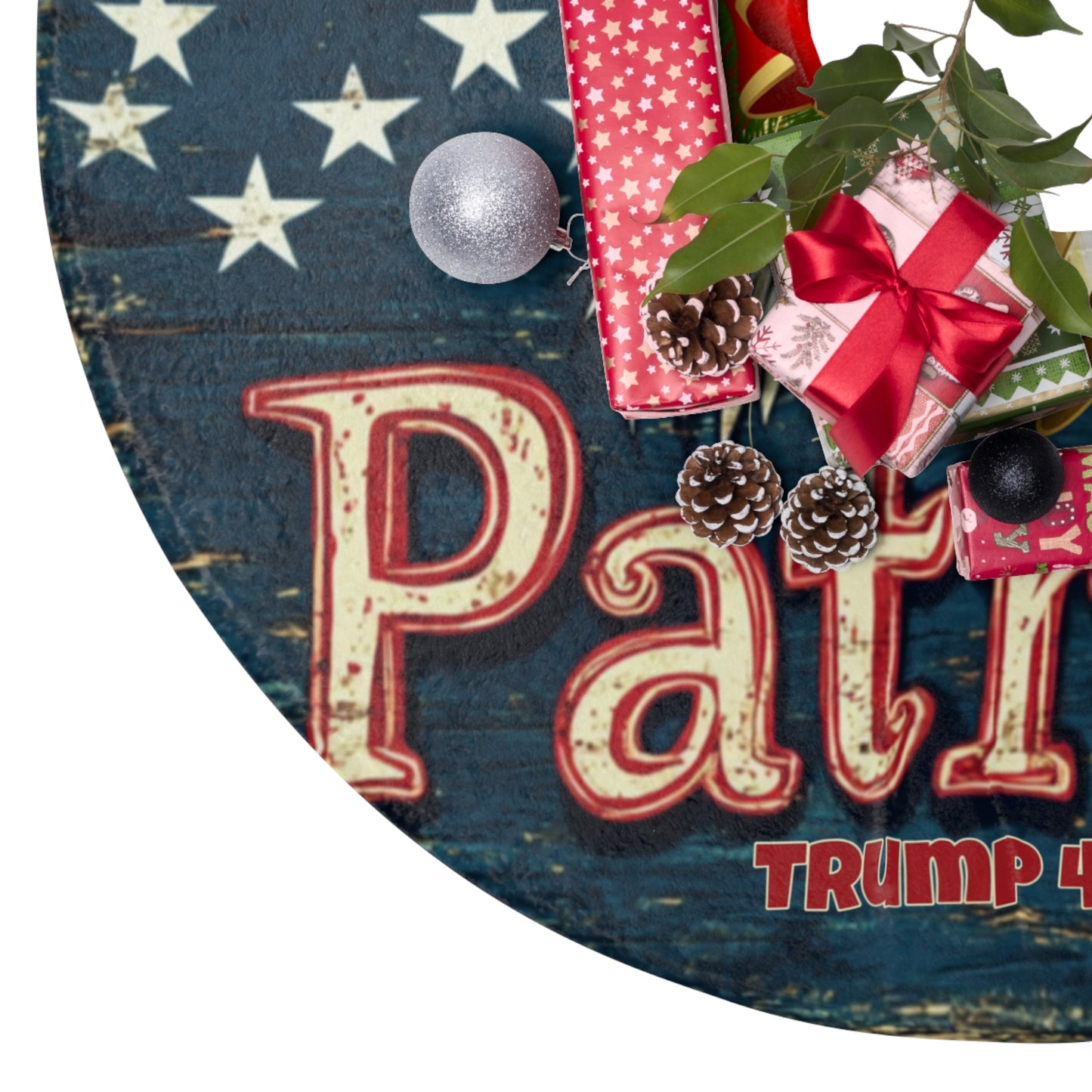 Patriot/Trump 45-47 Christmas Tree Skirts