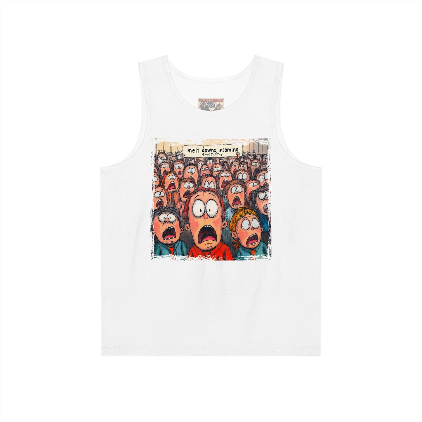 Meltdowns Incoming, Patriotic tank tops and a Men's Tank (AOP)